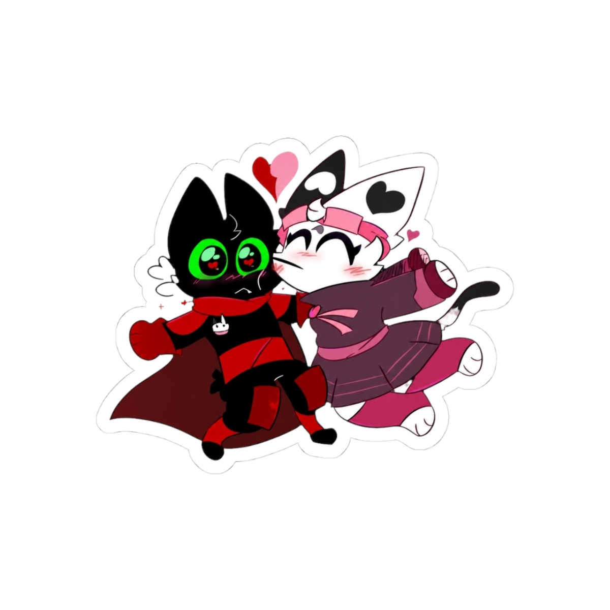 Mori & Mao Mao SMOOOOCH!!