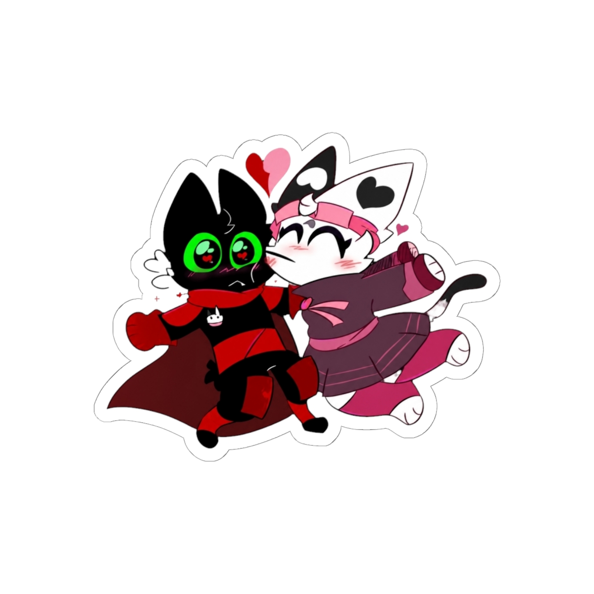 Mori & Mao Mao SMOOOOCH!!