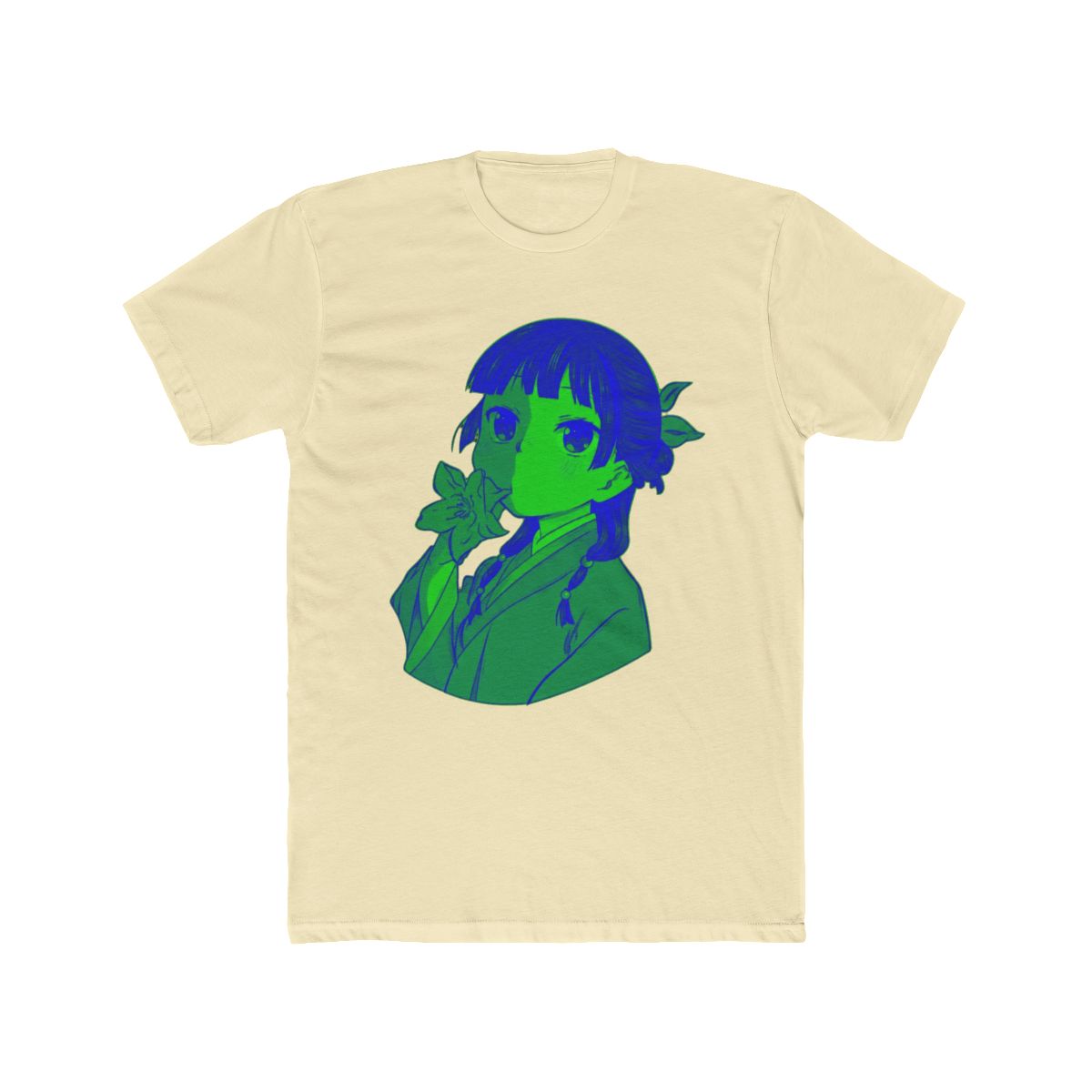 Scribble Green Mao T Shirt