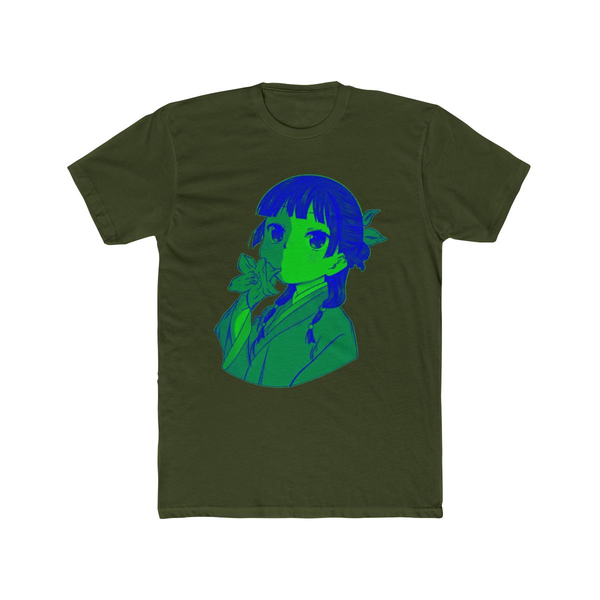 Scribble Green Mao T Shirt - alternate angle 5, merchandise